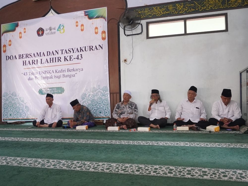 Doa Bersama Harlah Uniska 43
